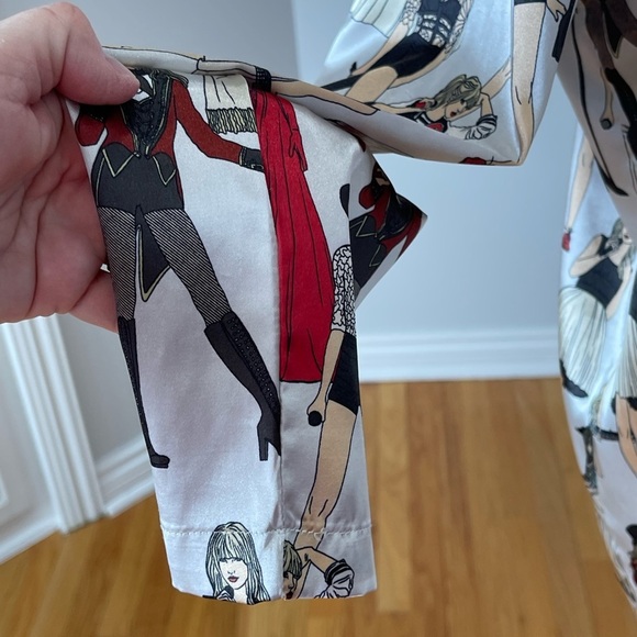 Taylor Swift Red Era's size small pajama top in a size small concert fan swiftie - Picture 7 of 10